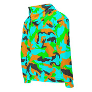 DPM Neon Tropic CAMO Unisex Zip Hoodie