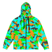 DPM Neon Tropic CAMO Unisex Zip Hoodie - 2XS