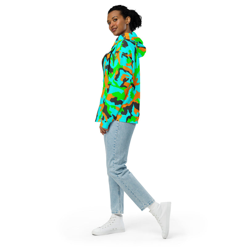 DPM Neon Tropic CAMO Unisex Zip Hoodie