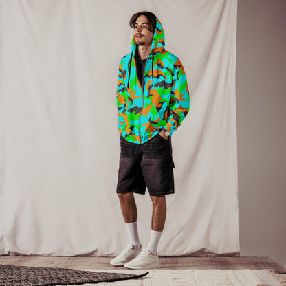 Irish DPM Intrepid CAMO Unisex zip hoodie - Zip Hoodies