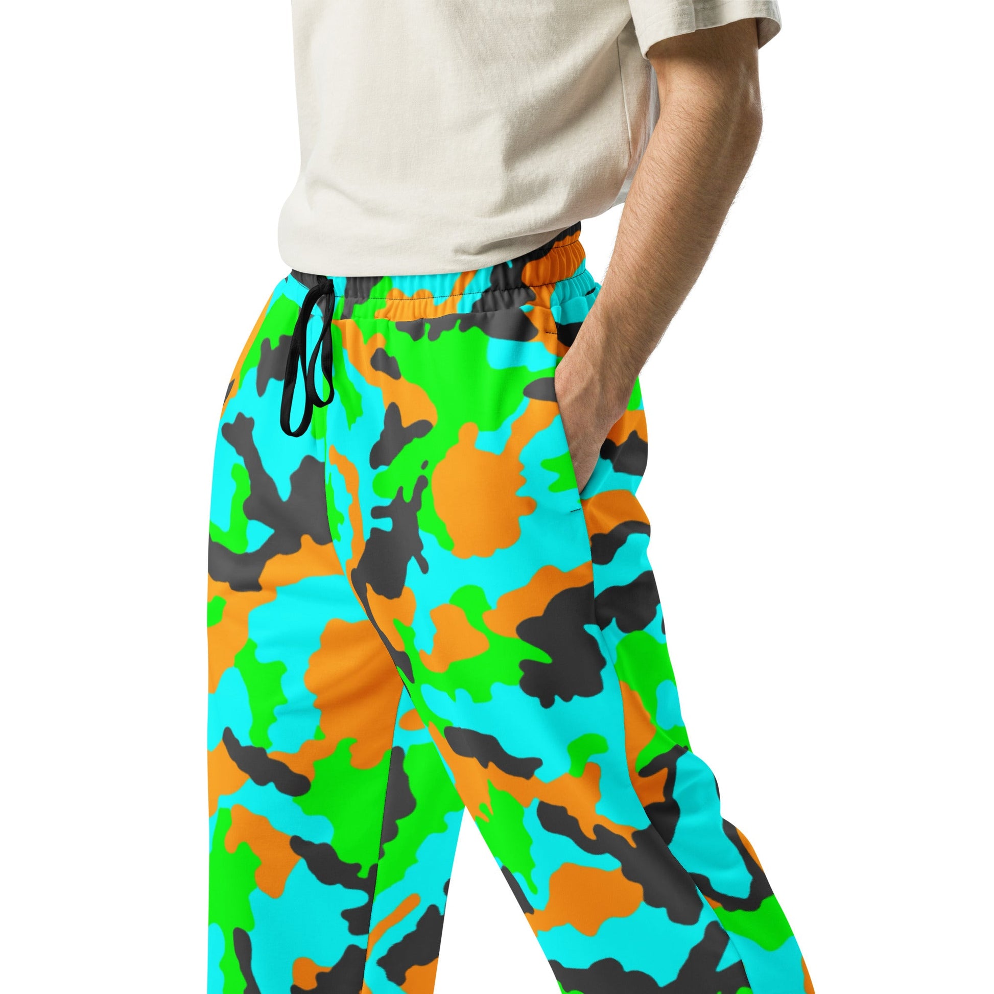 Irish DPM Intrepid CAMO Wide-leg joggers - Joggers