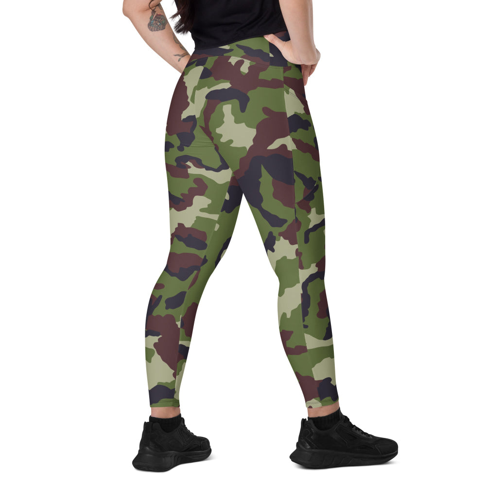 Irish DPM CAMO Leggings with pockets - 2XS - Womens With Pockets