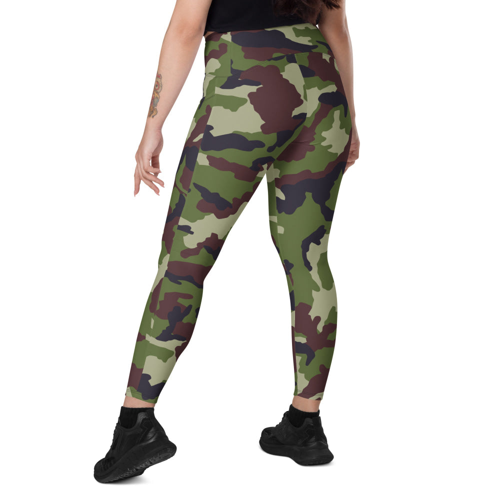 Irish DPM CAMO Leggings with pockets - Womens With Pockets