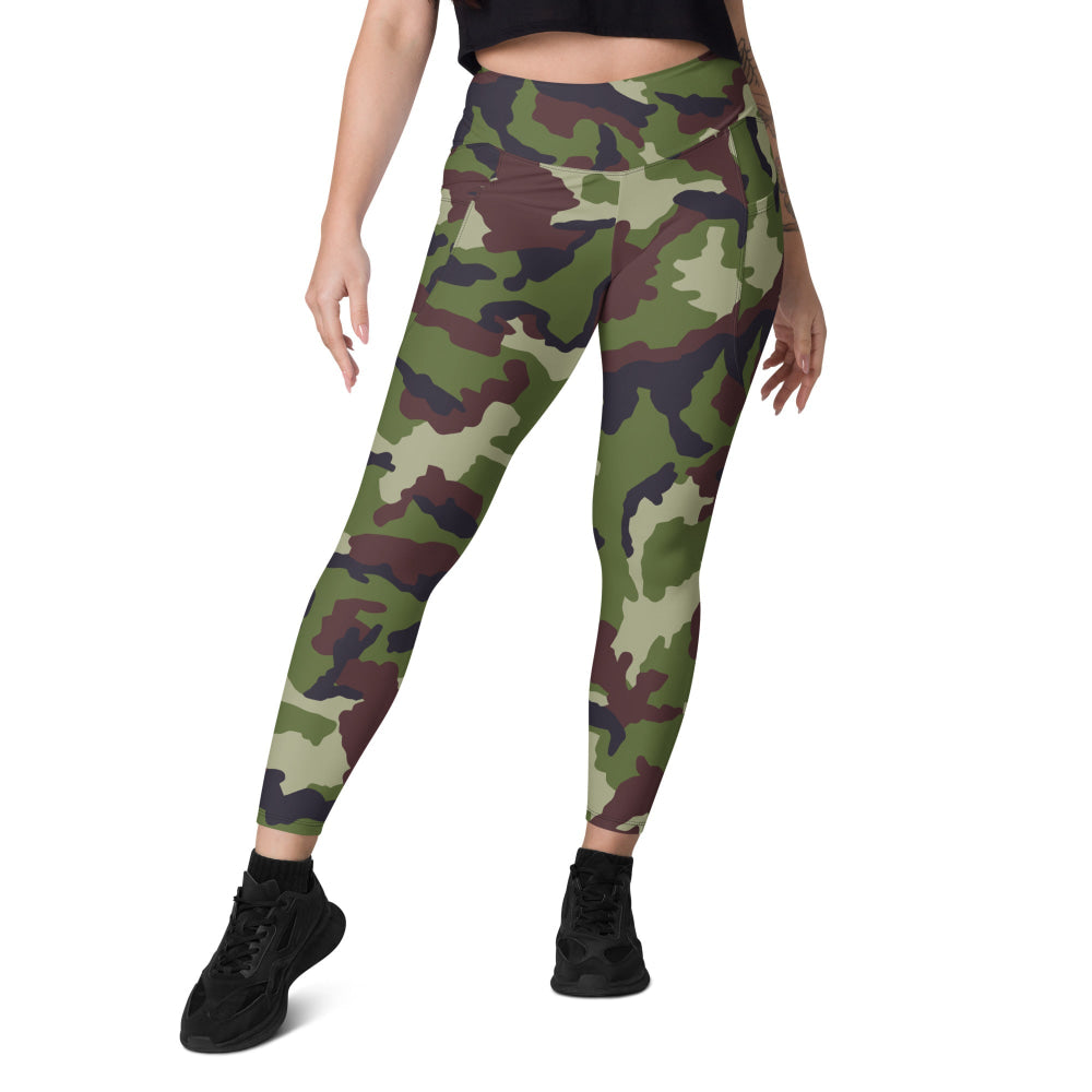 Irish DPM CAMO Leggings with pockets - Womens With Pockets