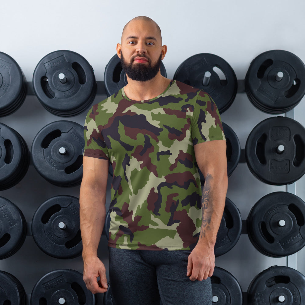 Irish DPM CAMO Men’s Athletic T-shirt - XS - Mens T-Shirt