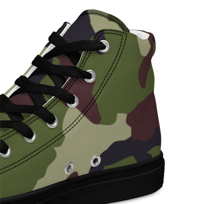 Irish DPM CAMO Men’s high top canvas shoes - Mens High Top Canvas Shoes