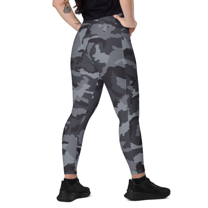 Irish DPM Naval Service CAMO Leggings with pockets - 2XS - Womens With Pockets