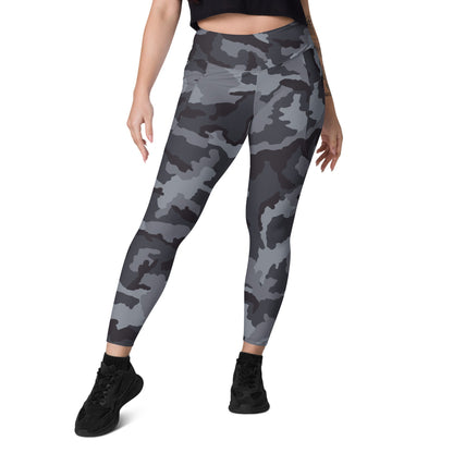 Irish DPM Naval Service CAMO Leggings with pockets - Womens With Pockets