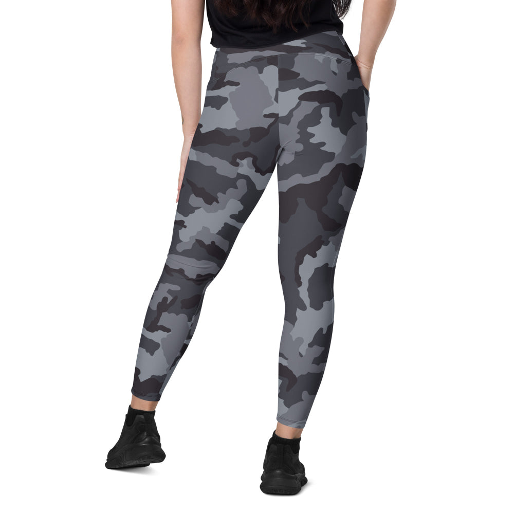 Irish DPM Naval Service CAMO Leggings with pockets - Womens With Pockets