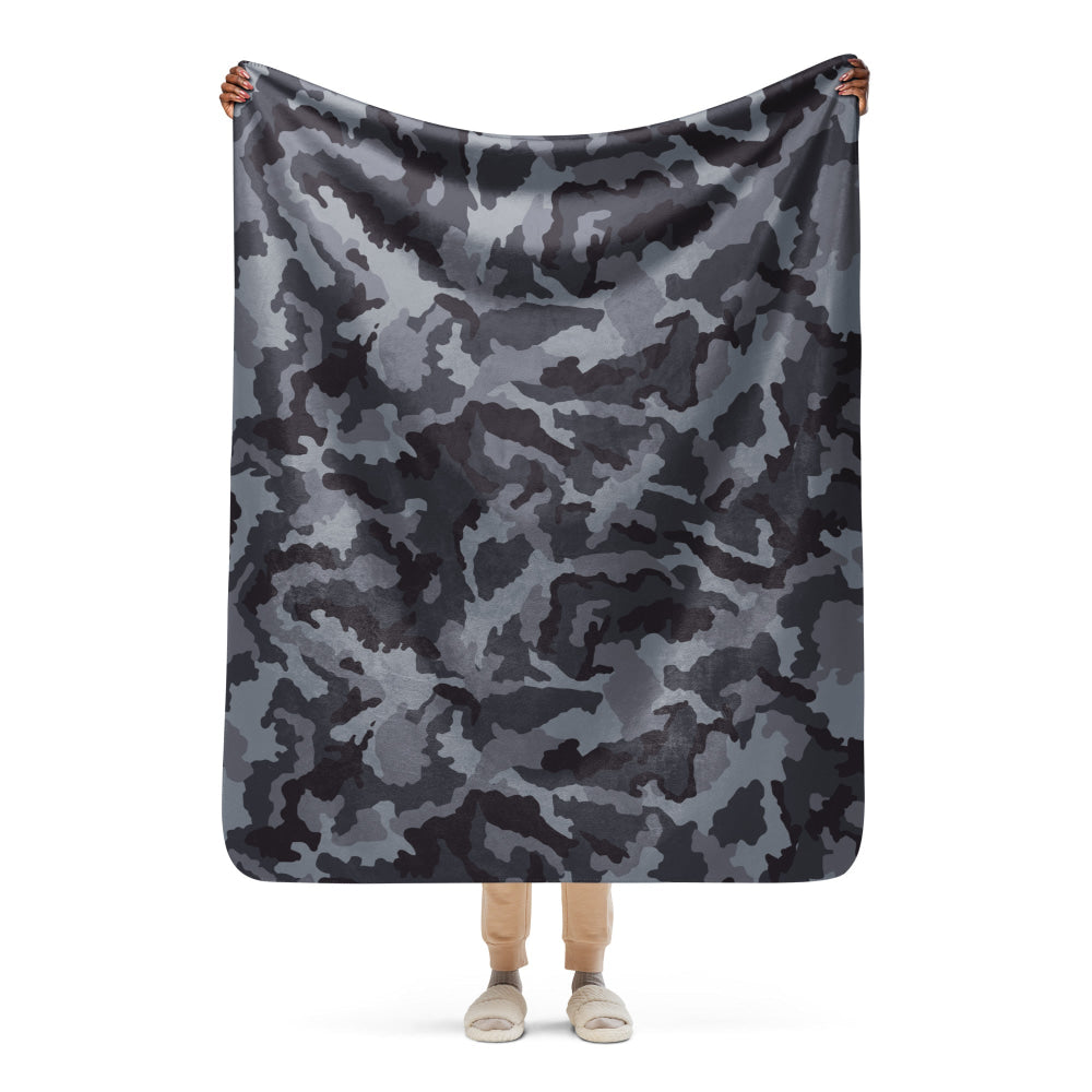 Irish DPM Naval Service CAMO Sherpa blanket - 50″×60″ - Blanket