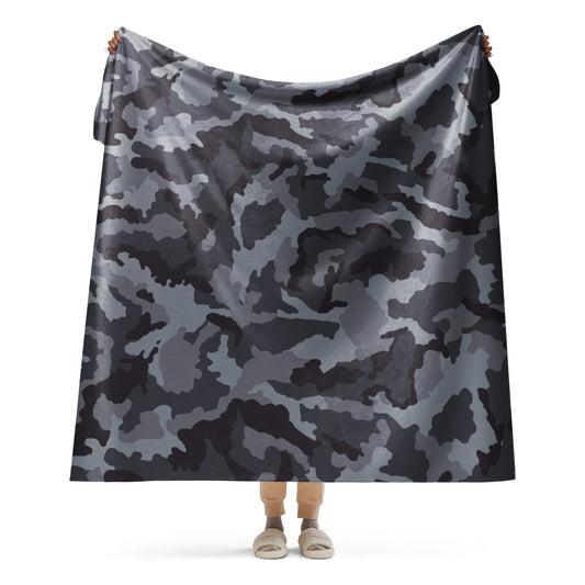 Irish DPM Naval Service CAMO Sherpa blanket - 60″×80″ - Blanket