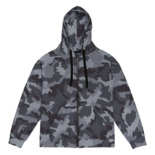 Irish DPM Naval Service CAMO Unisex zip hoodie - Zip Hoodie