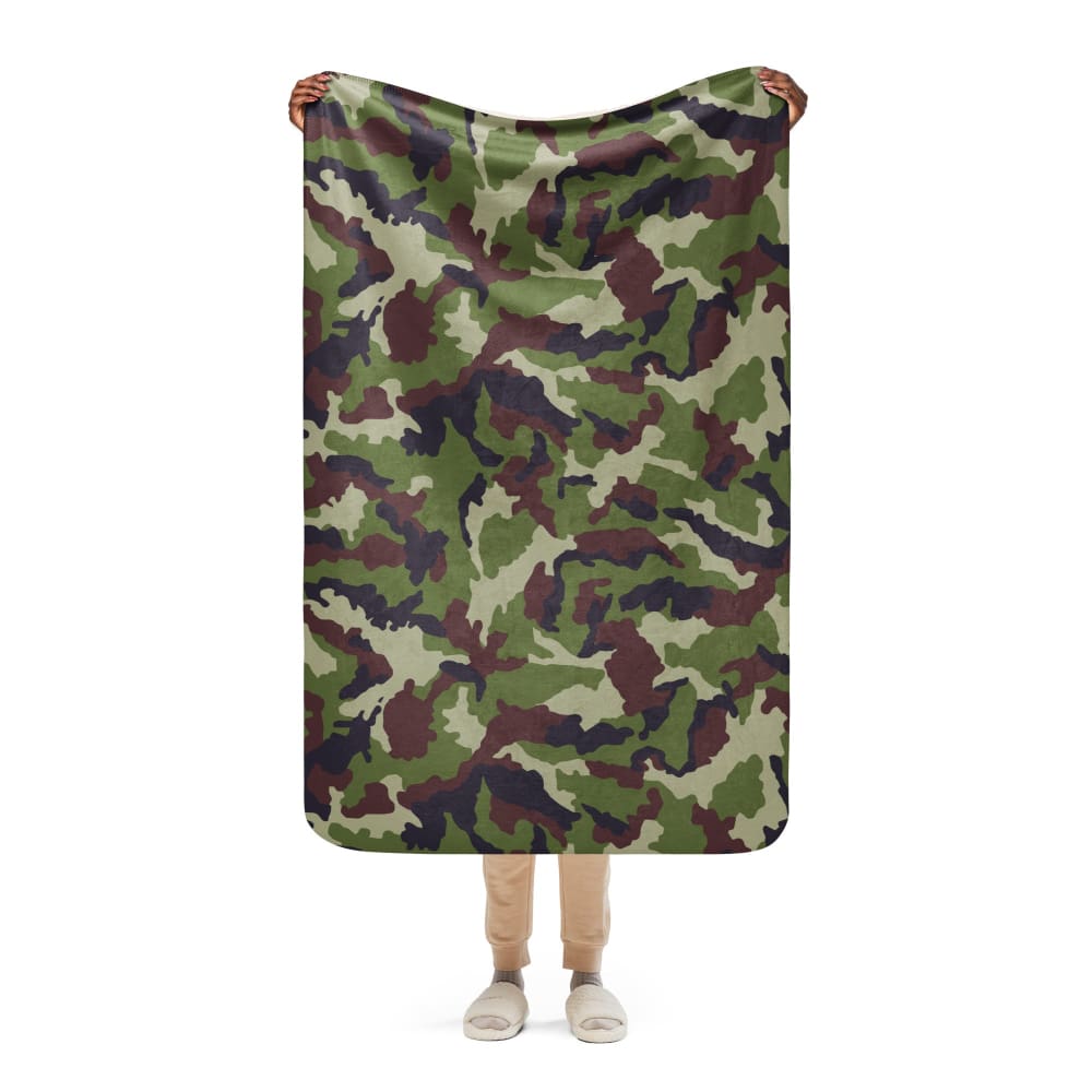 Irish DPM CAMO Sherpa blanket - 37″×57″