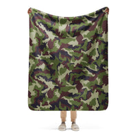 Irish DPM CAMO Sherpa blanket - 50″×60″