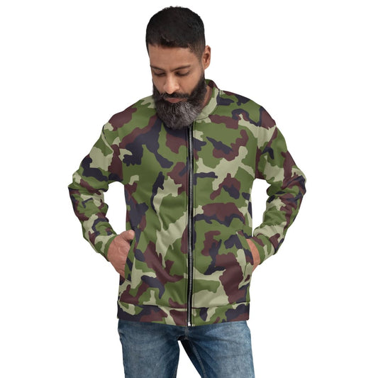 Irish DPM CAMO Unisex Bomber Jacket