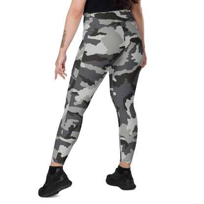 Irish DPM Urban CAMO Leggings with pockets - Womens With Pockets