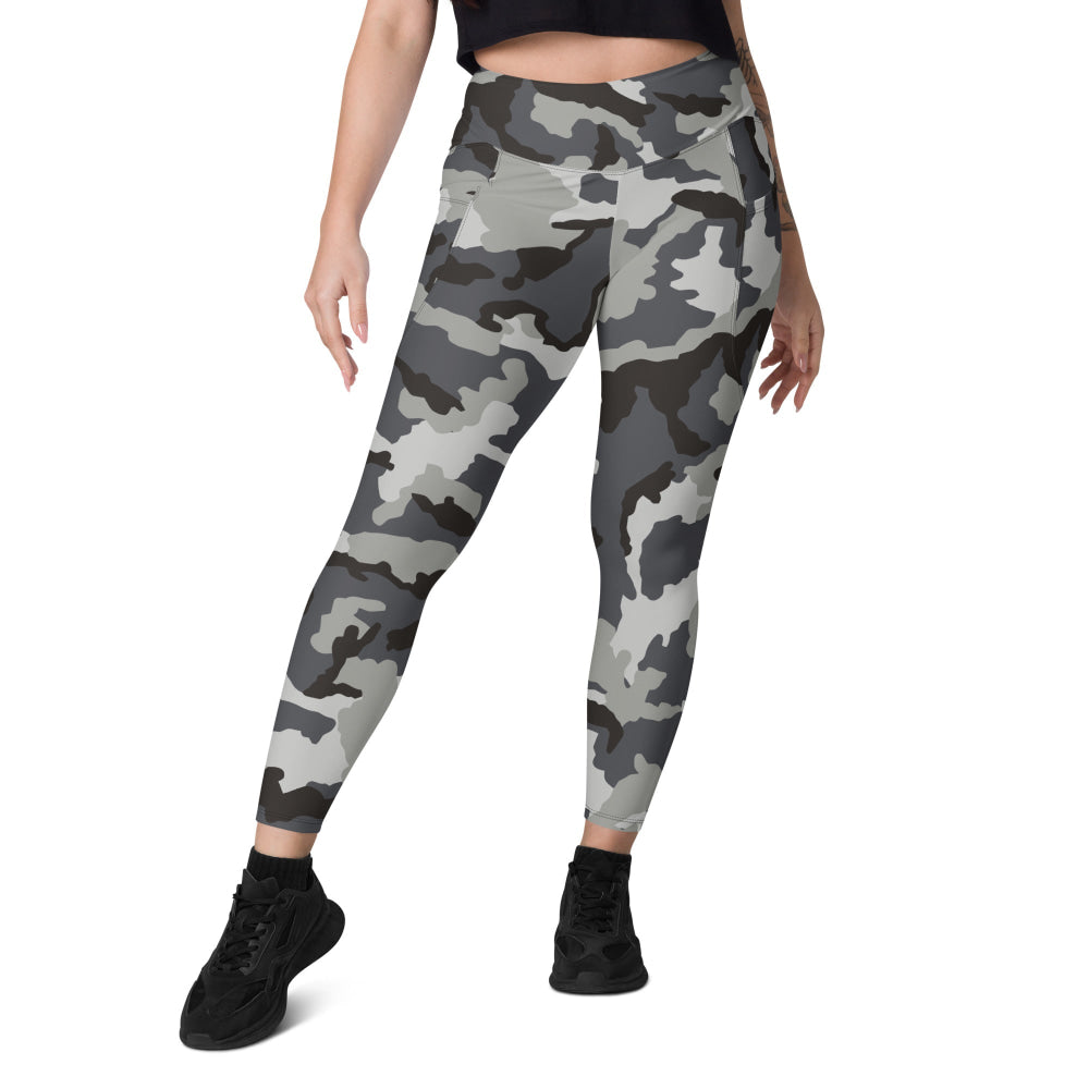 Irish DPM Urban CAMO Leggings with pockets - Womens With Pockets