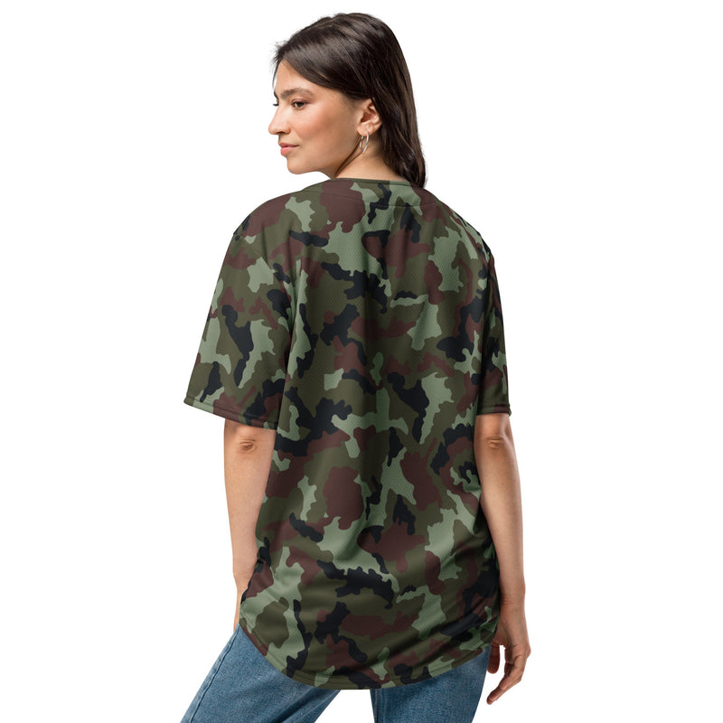 DPM Irish Woodland CAMO Unisex Baseball Jersey