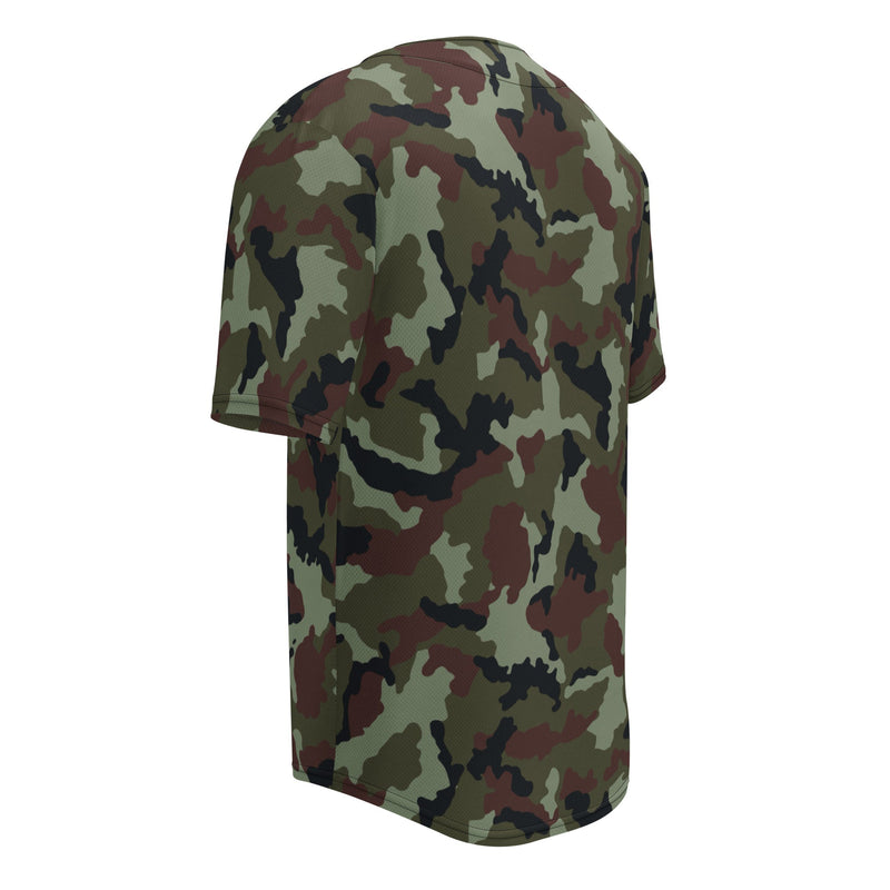 DPM Irish Woodland CAMO Unisex Baseball Jersey
