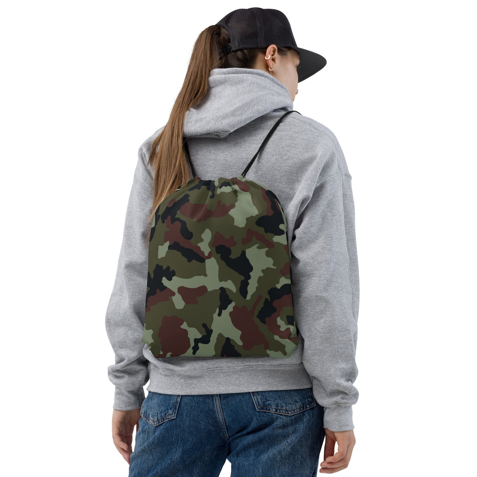 Irish DPM Woodland CAMO Drawstring Bag - Bags
