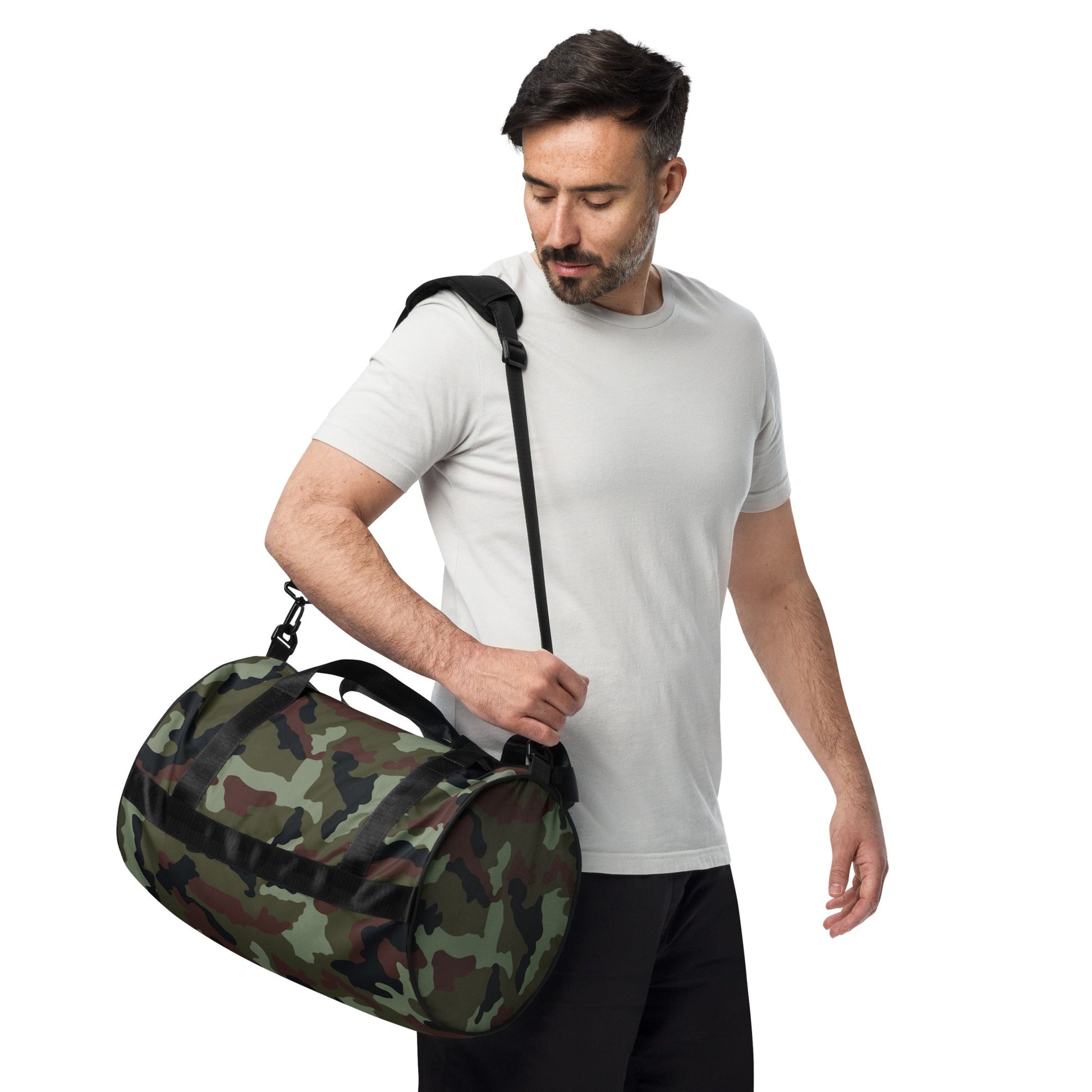 Irish DPM Woodland CAMO gym bag - Gym Bags