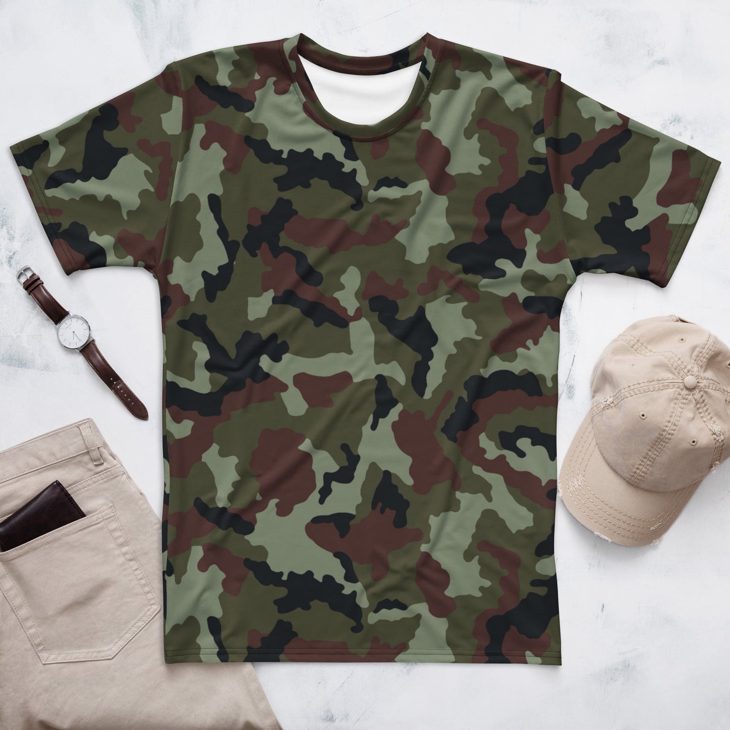 Irish DPM Woodland CAMO Mens t-shirt - XS - T-Shirts