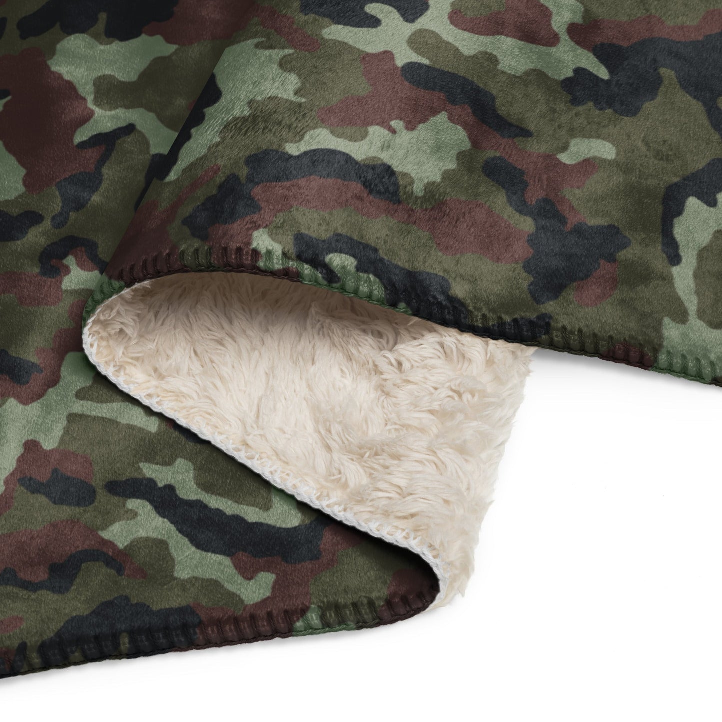 Irish DPM Woodland CAMO Sherpa blanket - Blanket