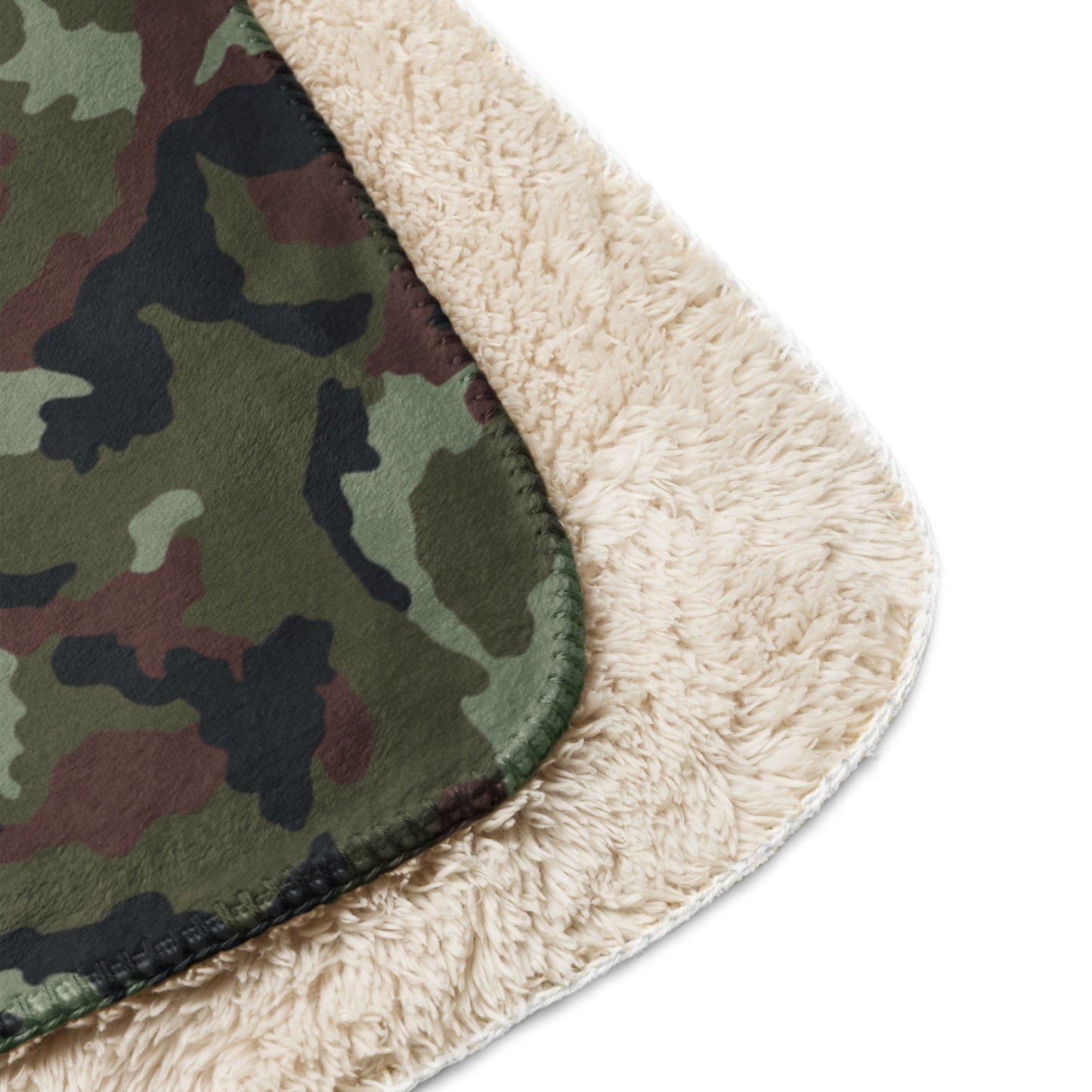 Irish DPM Woodland CAMO Sherpa blanket - Blanket