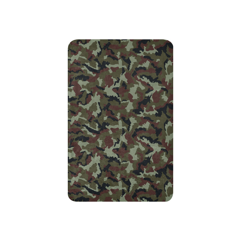 DPM Irish Woodland CAMO Sherpa Blanket