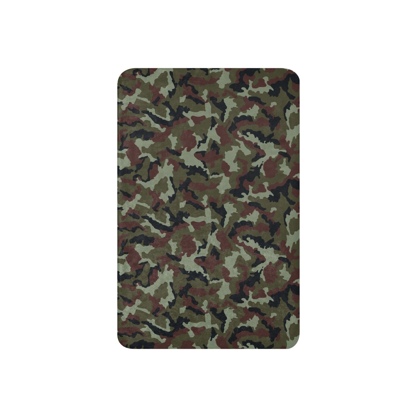Irish DPM Woodland CAMO Sherpa blanket - Blankets