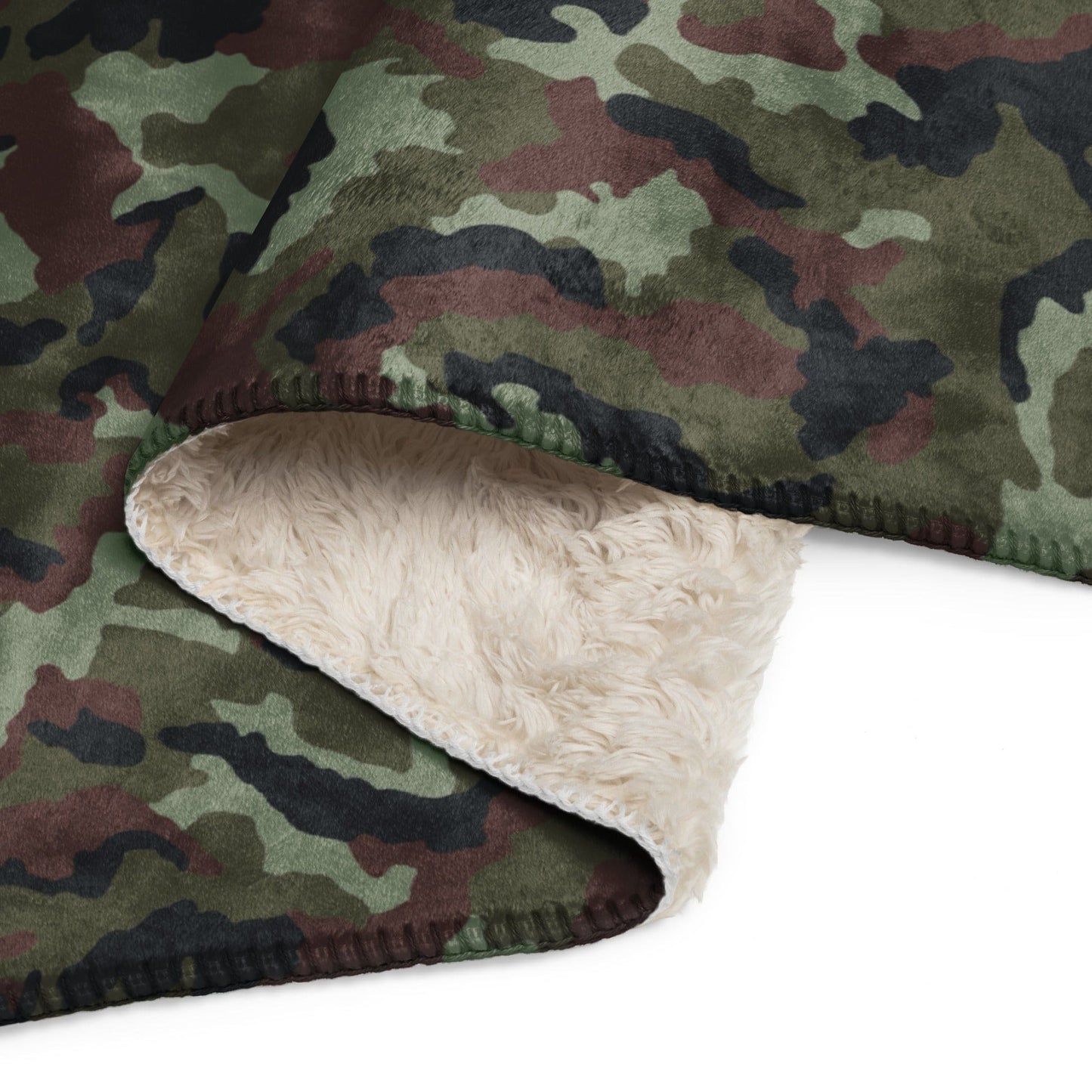 Irish DPM Woodland CAMO Sherpa blanket - Blankets