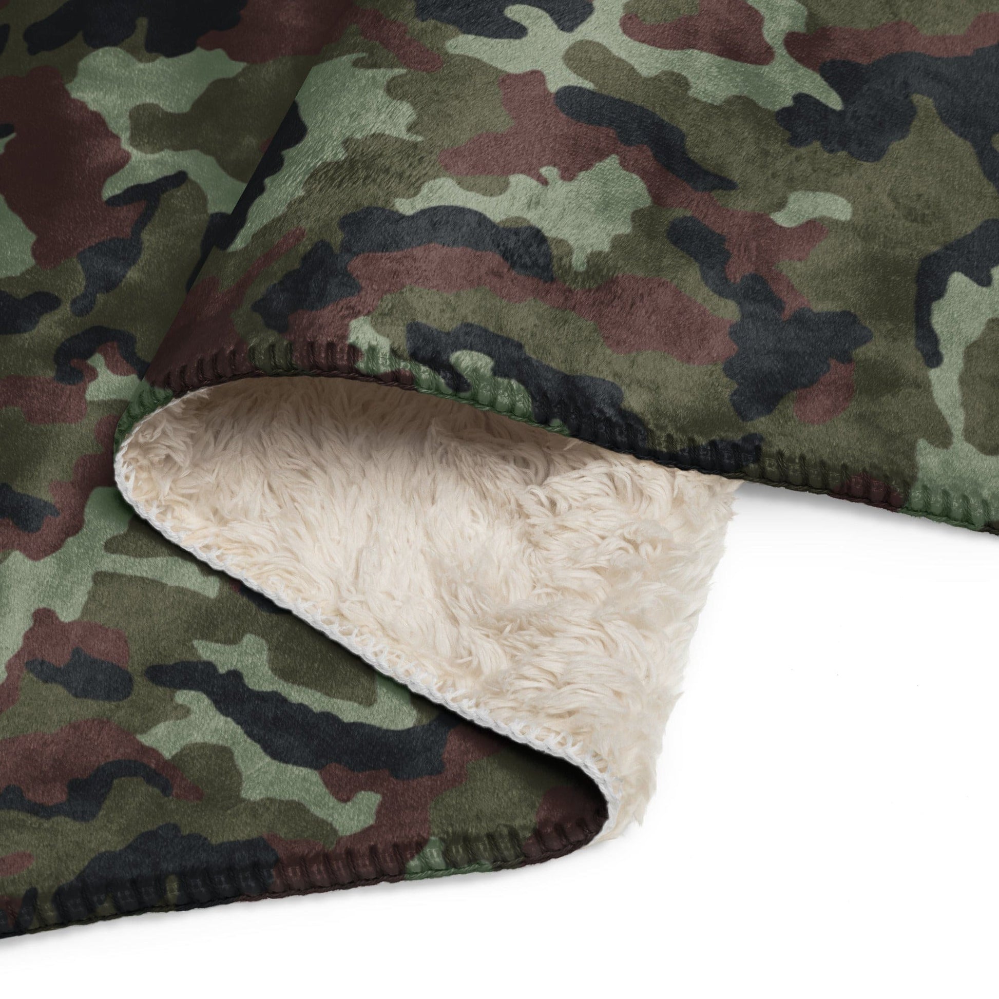 Irish DPM Woodland CAMO Sherpa blanket - Blankets