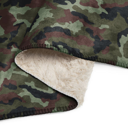 Irish DPM Woodland CAMO Sherpa blanket - Blankets