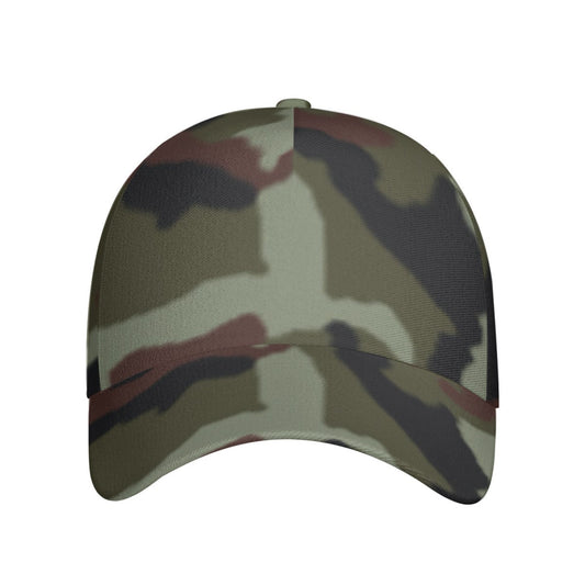 Irish DPM Woodland CAMO Snapback Ball Cap - U / White