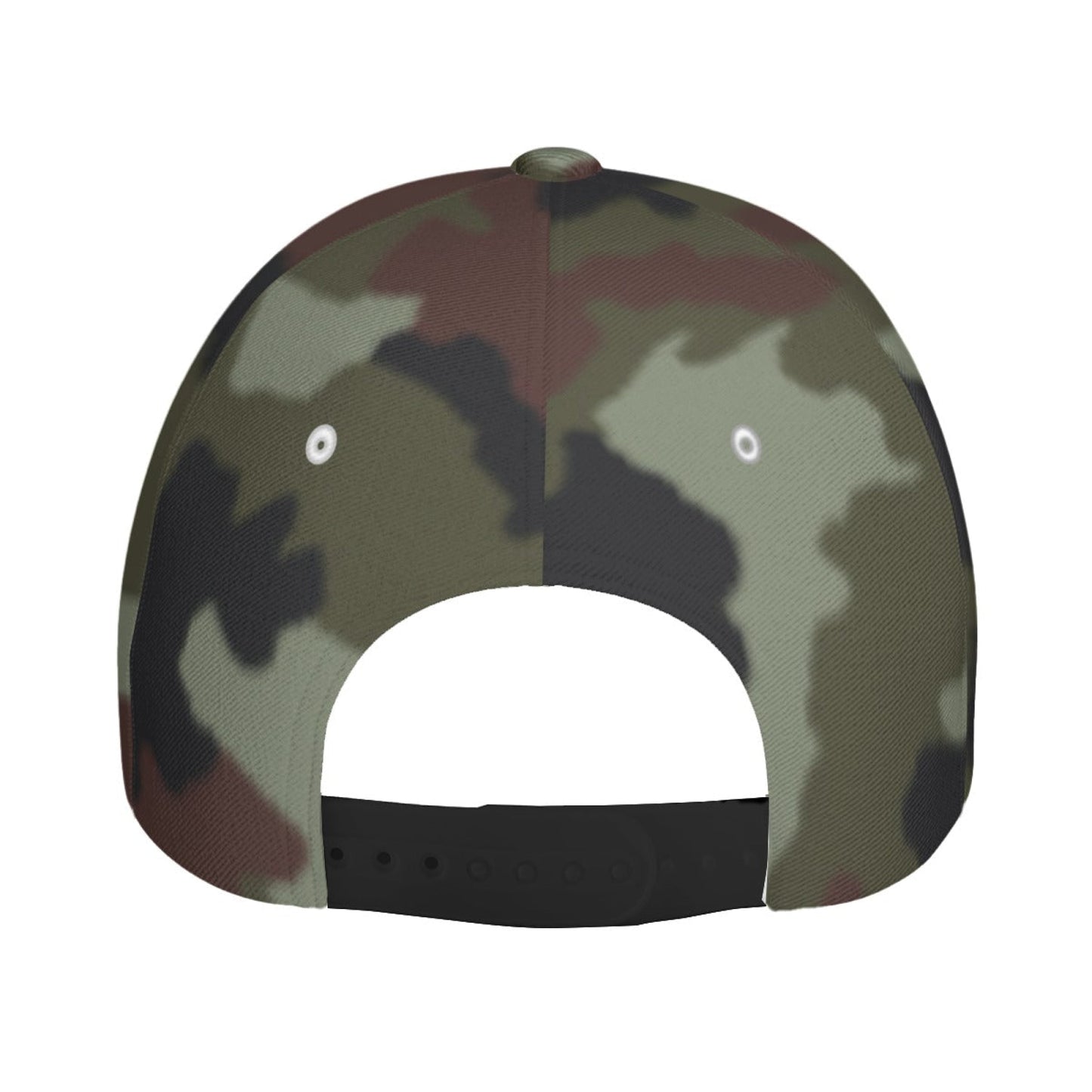 Irish DPM Woodland CAMO Snapback Ball Cap - U / White