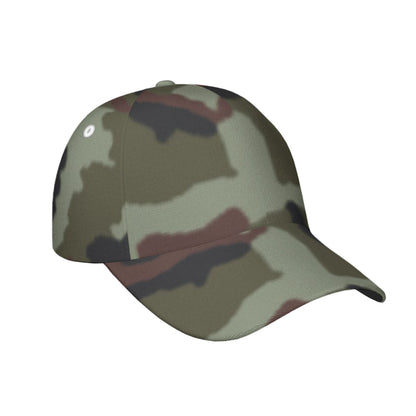 Irish DPM Woodland CAMO Snapback Ball Cap - U / White