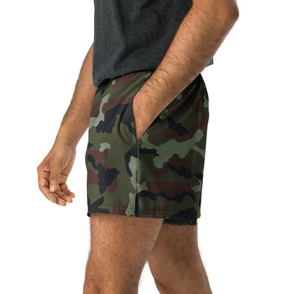 Irish DPM Woodland CAMO Unisex Athletic Shorts - XS