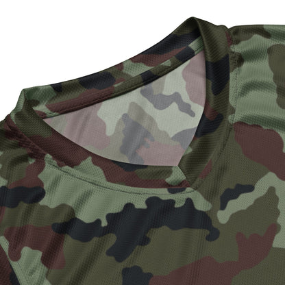 Irish DPM Woodland CAMO unisex basketball jersey - Basketball Jerseys