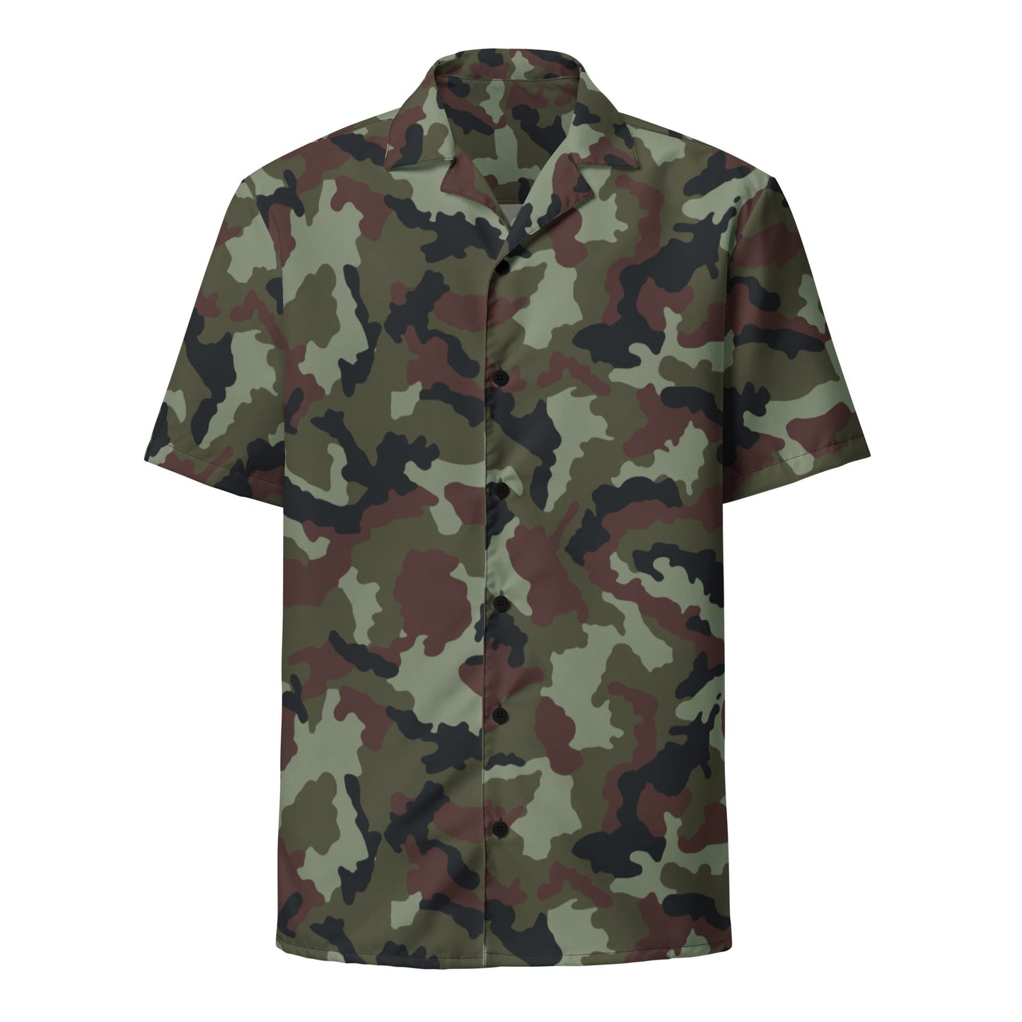 Irish DPM Woodland CAMO Unisex button shirt - Button Shirts