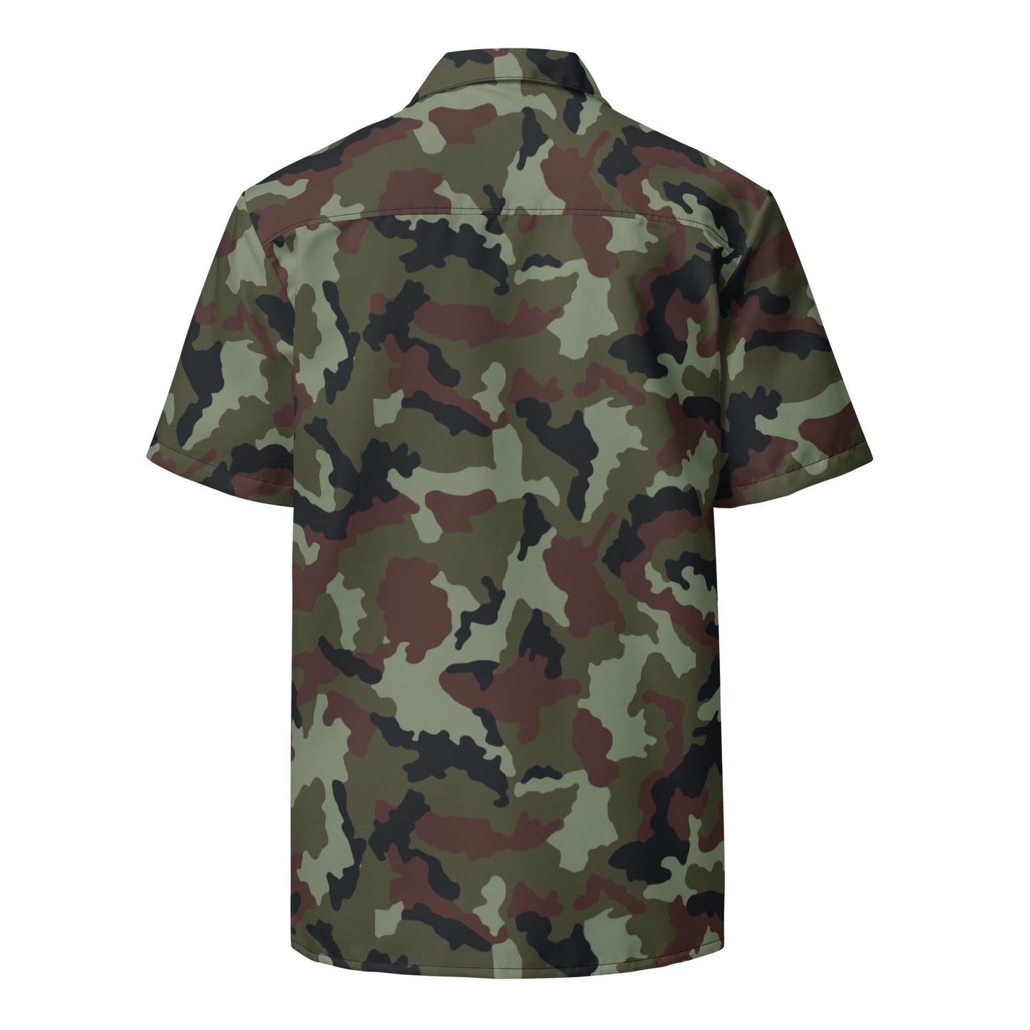 Irish DPM Woodland CAMO Unisex button shirt - Button Shirts