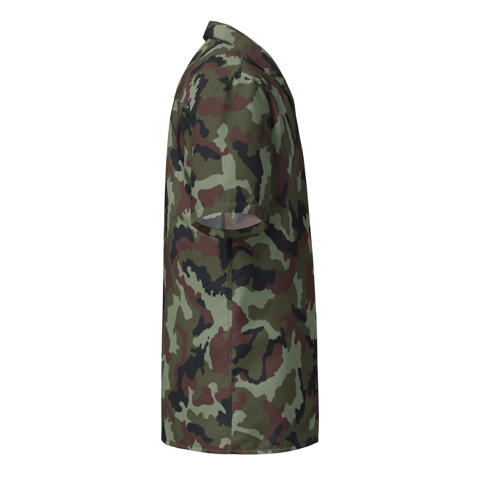 Irish DPM Woodland CAMO Unisex button shirt - Button Shirts