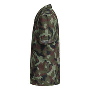 DPM Irish Woodland CAMO Unisex Short-Sleeve Button Shirt - Button-Up