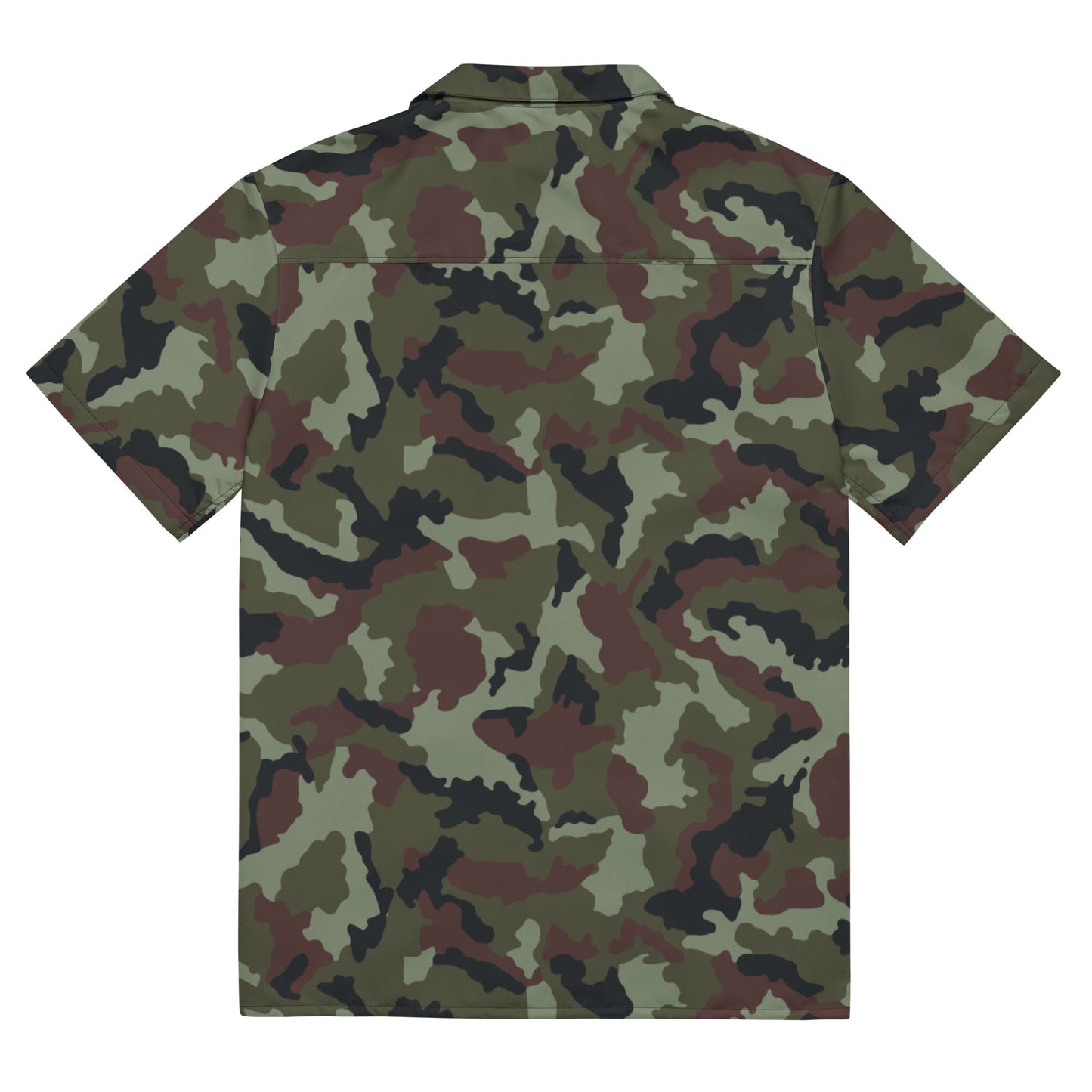 Irish DPM Woodland CAMO Unisex button shirt - Button Shirts