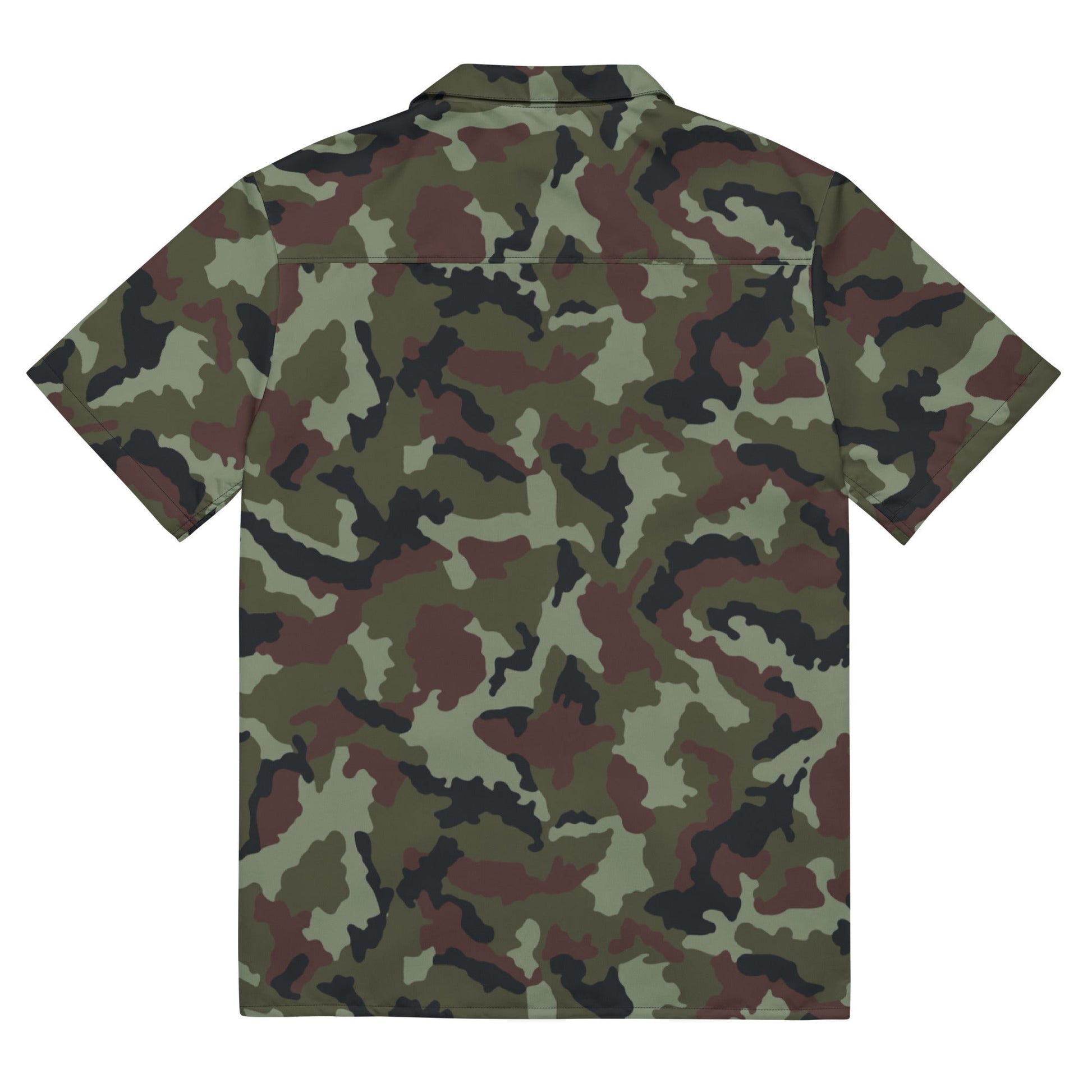 Irish DPM Woodland CAMO Unisex button shirt - Button Shirts