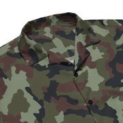 DPM Irish Woodland CAMO Unisex Short-Sleeve Button Shirt - Button-Up