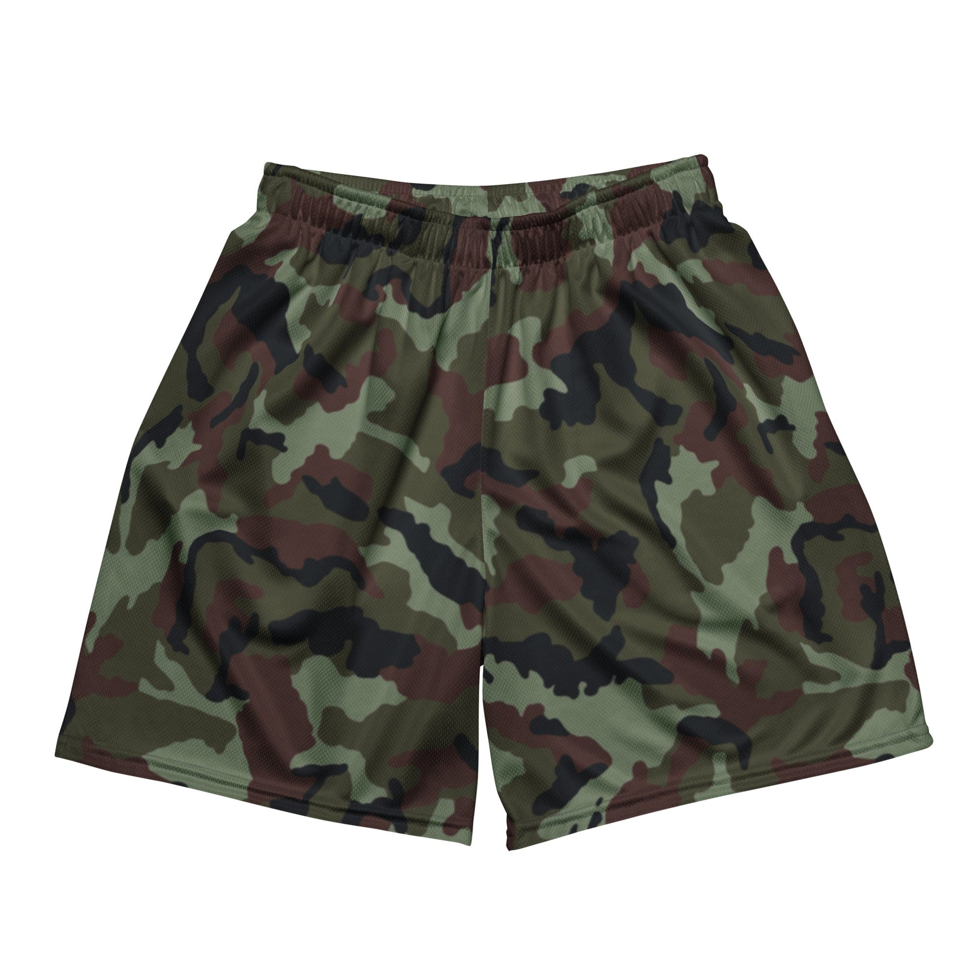 Irish DPM Woodland CAMO Unisex mesh shorts - 2XS - Mesh Shorts