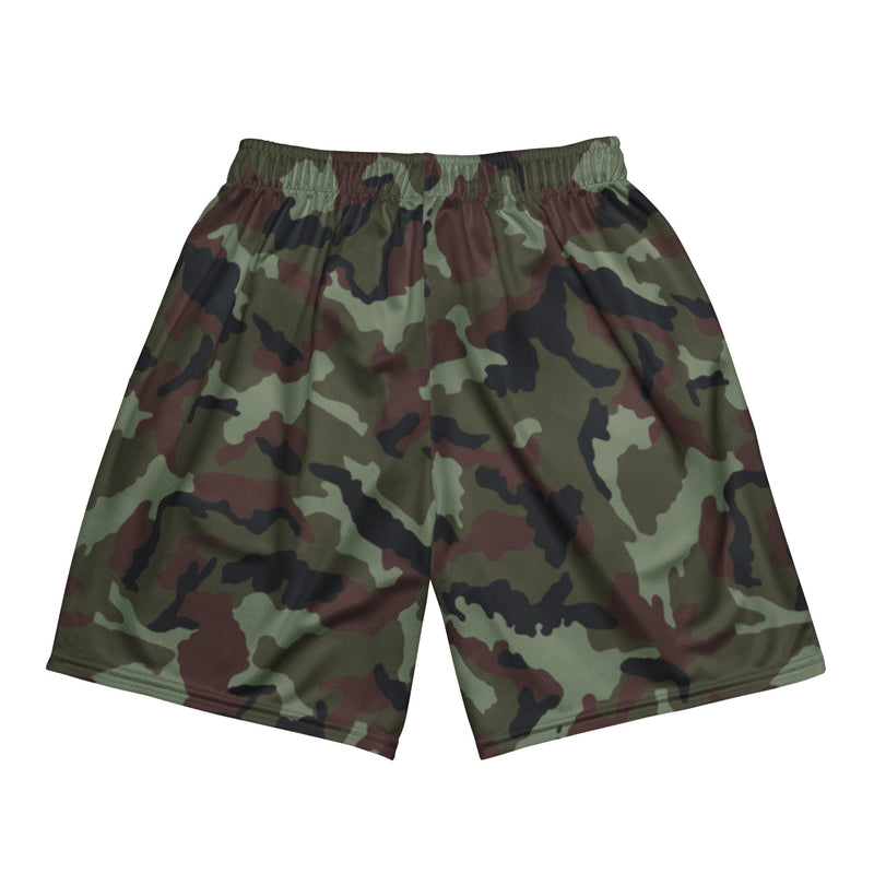 DPM Irish Woodland CAMO Unisex Mesh Shorts