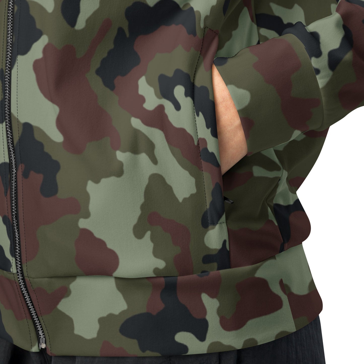 Irish DPM Woodland CAMO Unisex track jacket - Track Jackets