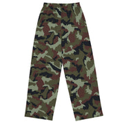 DPM Irish Woodland CAMO Unisex Wide-Leg Leisure Pants - Pant
