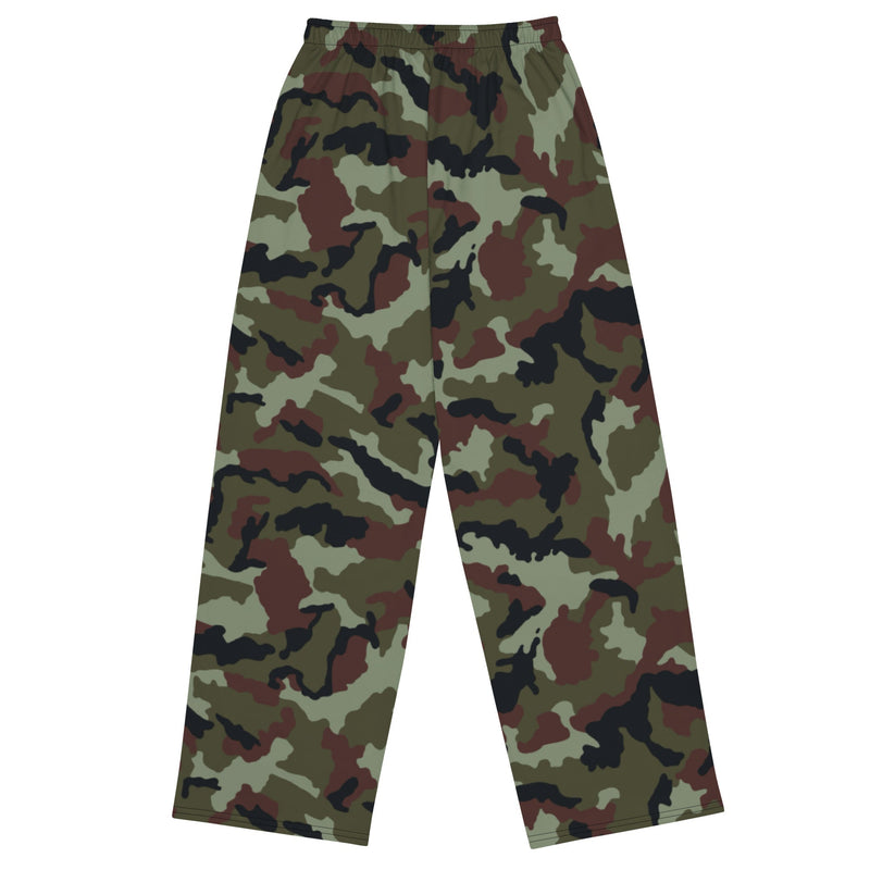 DPM Irish Woodland CAMO Unisex Wide-Leg Leisure Pants - Pant